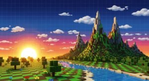 Pixel background image 3