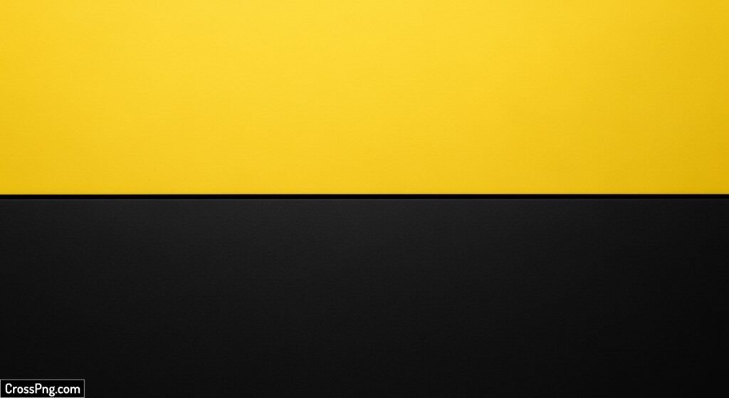 Plain black and yellow background image