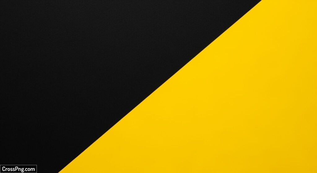 Plain black and yellow background image 2