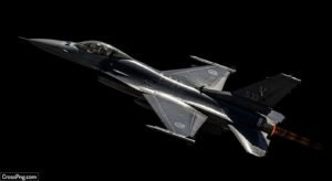 Plane black background image 2