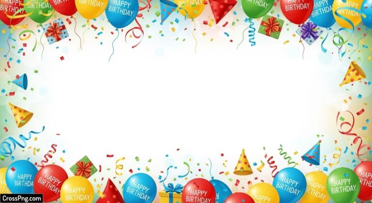Png birthday background image 2
