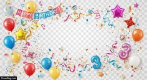 Png birthday background image 3