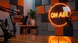 Podcast background image
