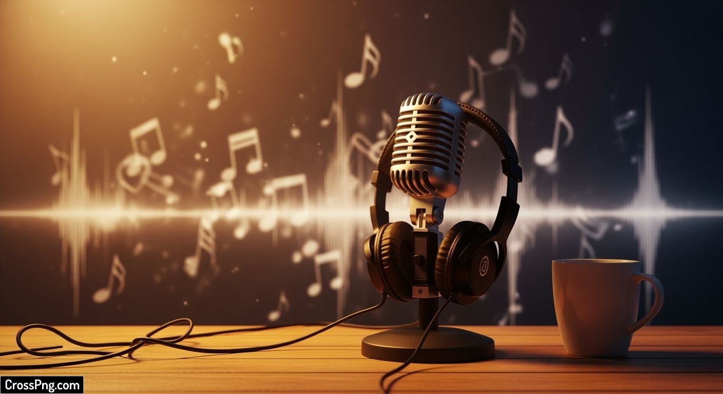 Podcast background music image 3