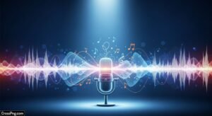 Podcast background music image
