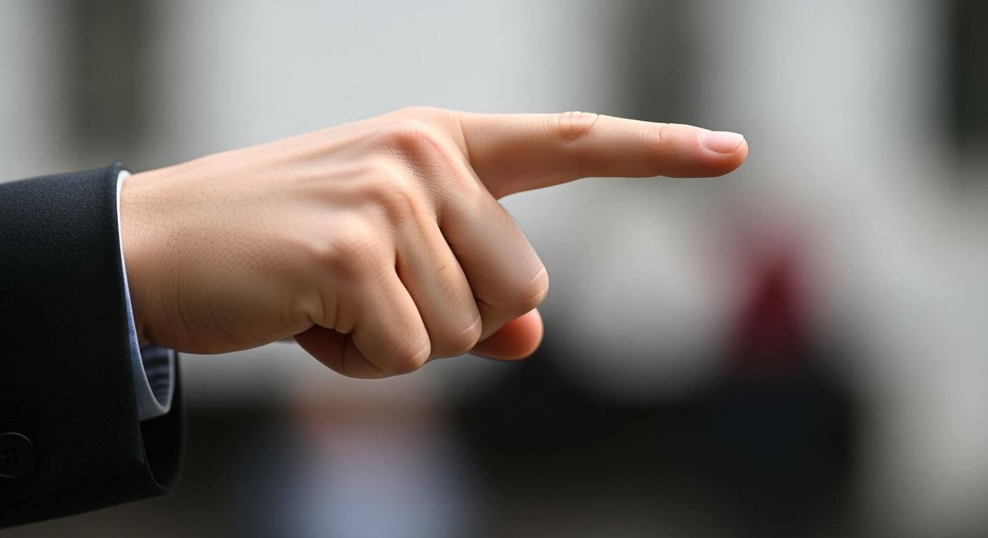Pointing at something image 3