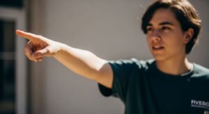 Pointing at something image 4