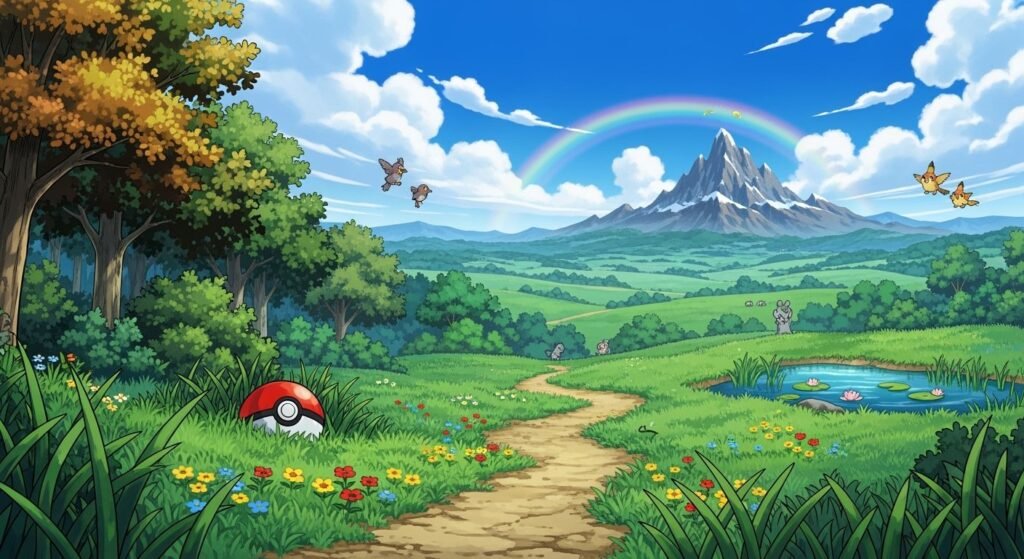 Pokemon background image