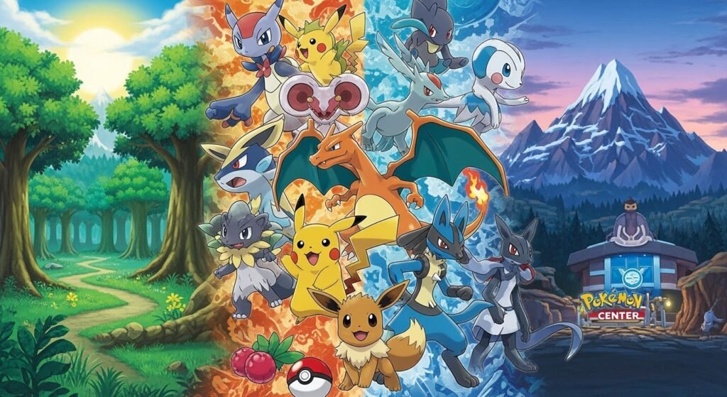 Pokemon background wallpaper image 2