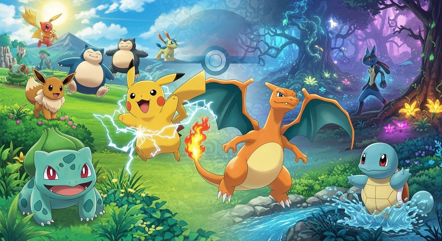 Pokemon background wallpaper image 4