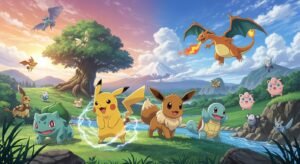 Pokemon computer background image