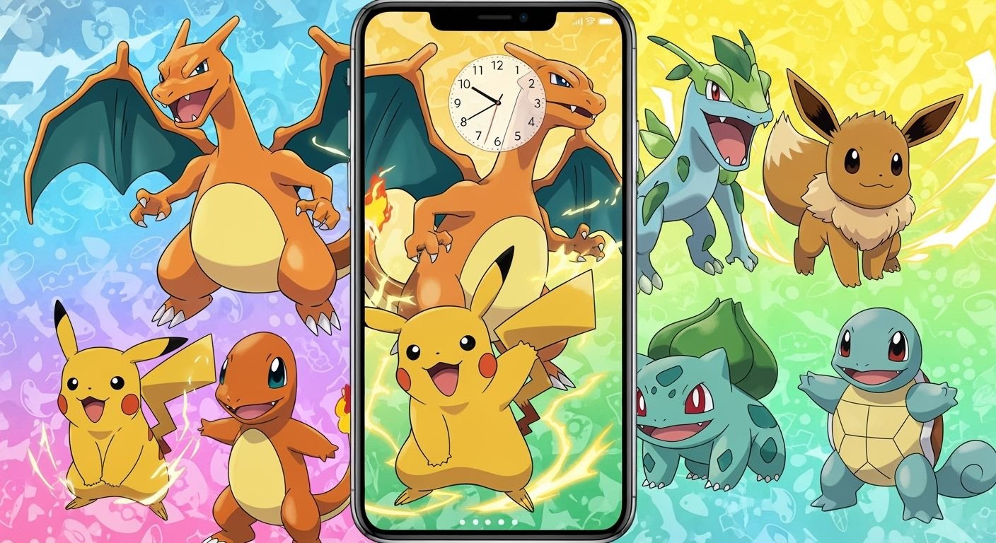 Pokemon iphone background image 3