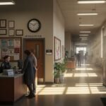 Police station background image