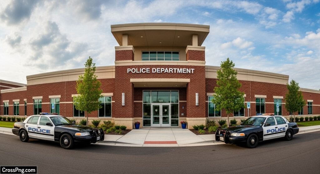 Police station background image