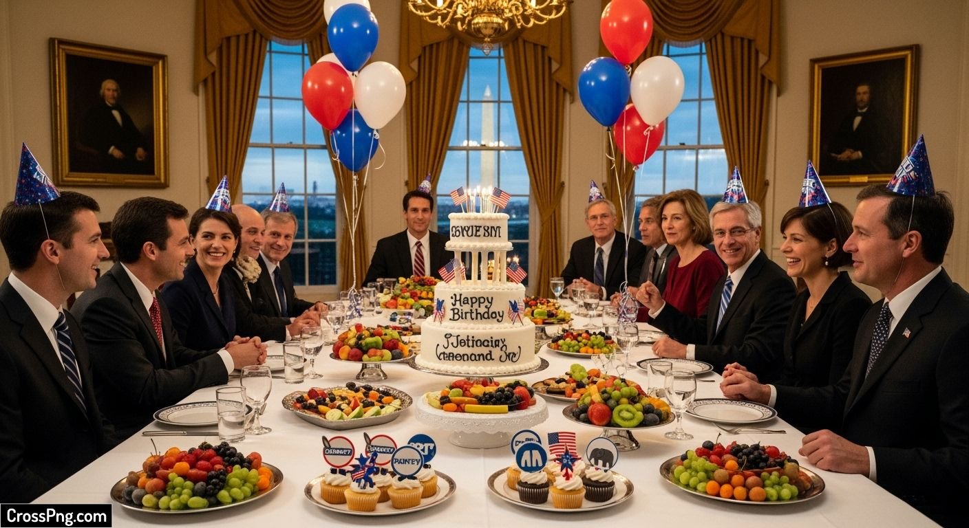Political birthday background image 2
