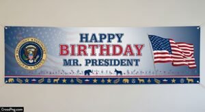 Political birthday banner background image 6