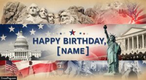 Political birthday banner background image 7