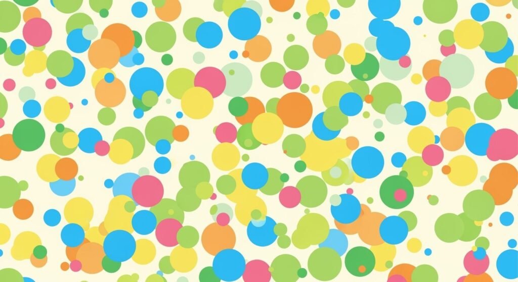 Polka dots background image