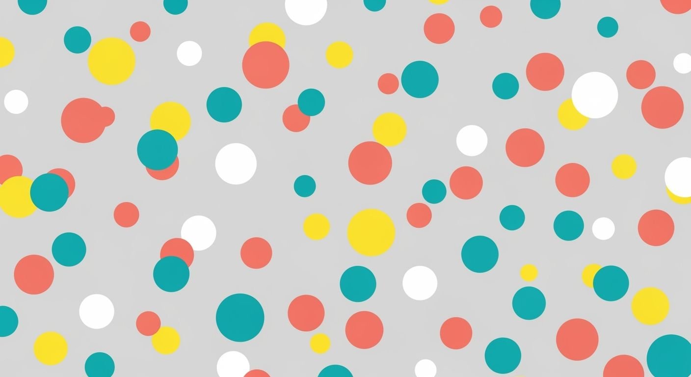 Polka dots background image 4