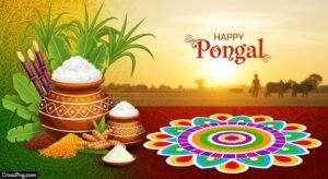 Pongal banner background image