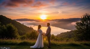 Pre wedding photo background image