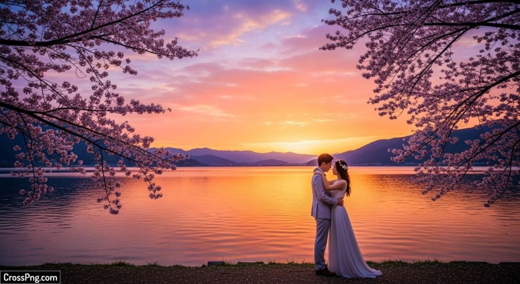 Pre wedding photoshoot background image
