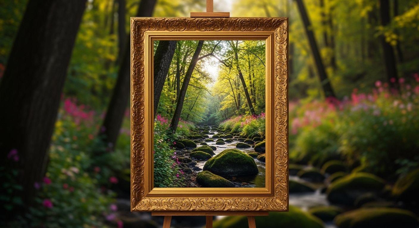 Precise background preservation image