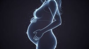 Pregnancy outline transparent image 2