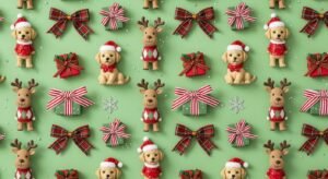 Preppy christmas background image 8