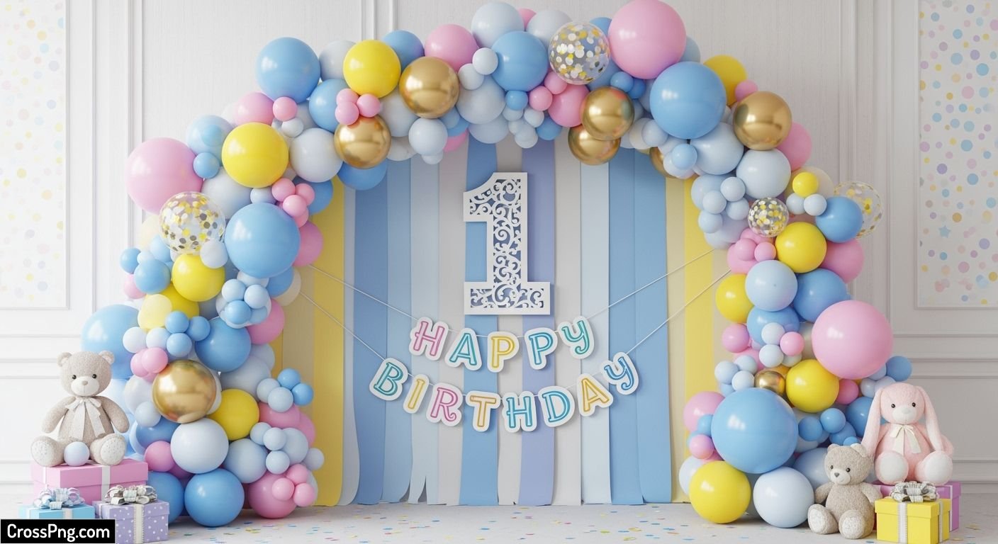 Preserve birthday background decoration image
