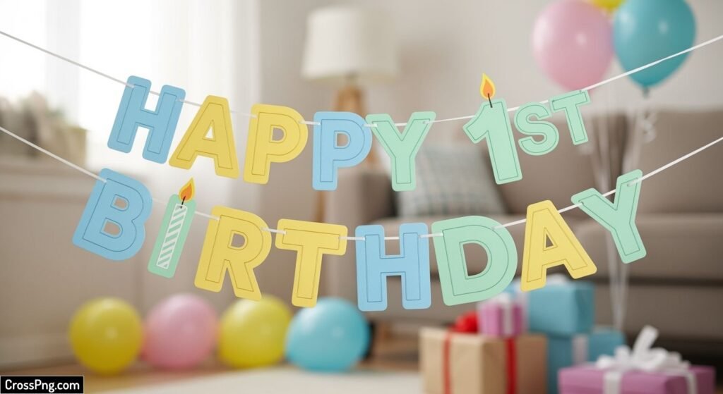 Preserve birthday banner background image