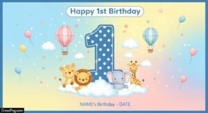 Preserve birthday flex banner background design image