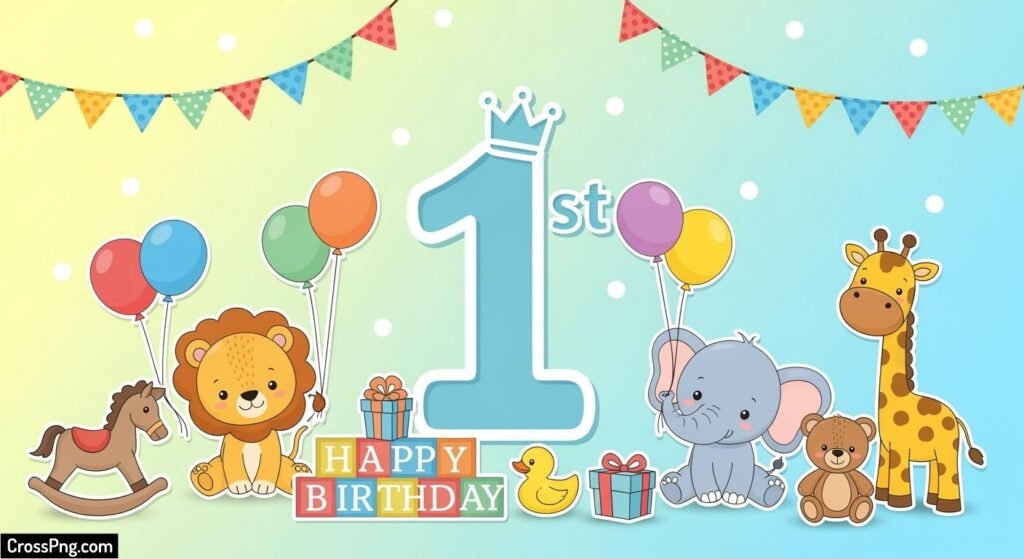 Preserve birthday flex banner background design image 3