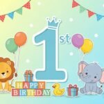 Preserve birthday flex banner background design image 3