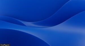 Preserve blue background image