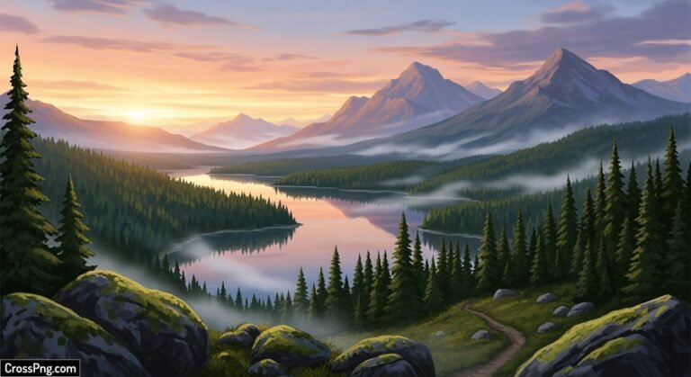 Preserve digital painting background hd image 2