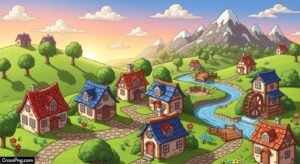 Preserve village background image