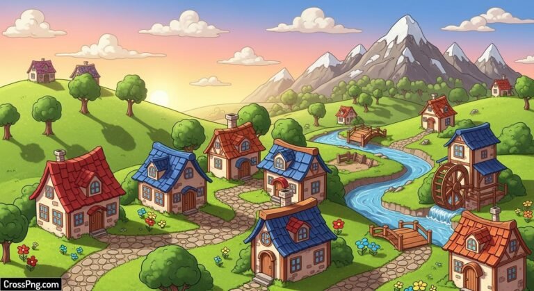 Preserve village background image