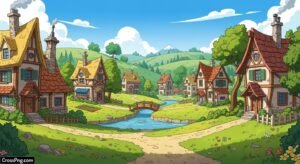 Preserve village background image