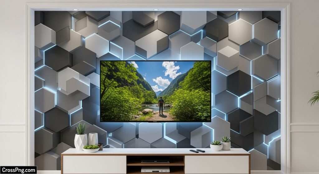 Preserve wallpaper for tv background image