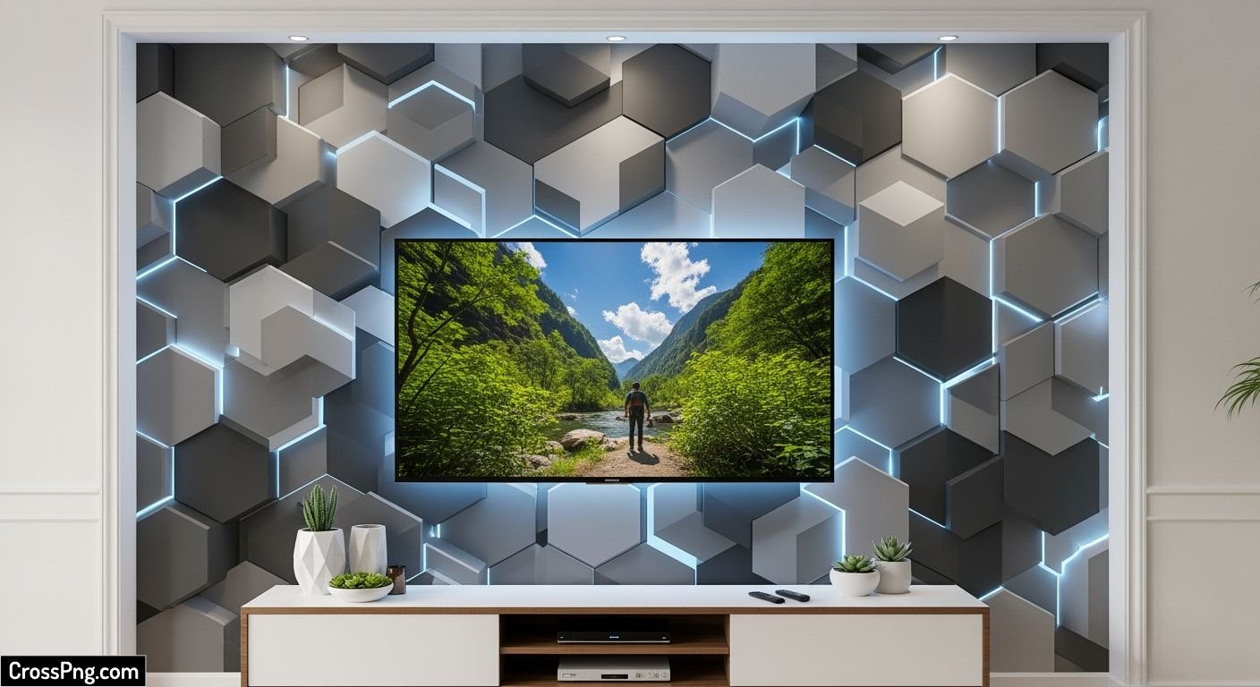 Preserve wallpaper for tv background image