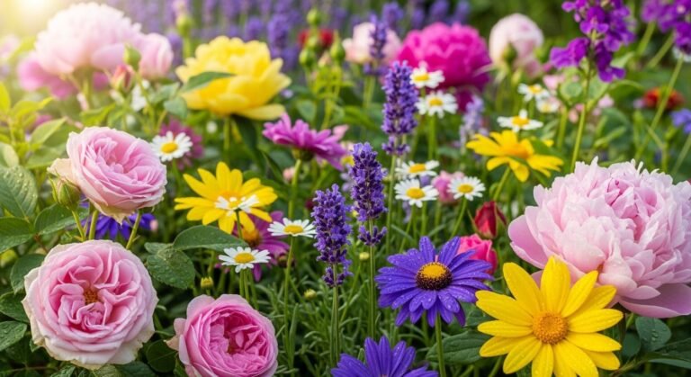 Pretty flower background image 2