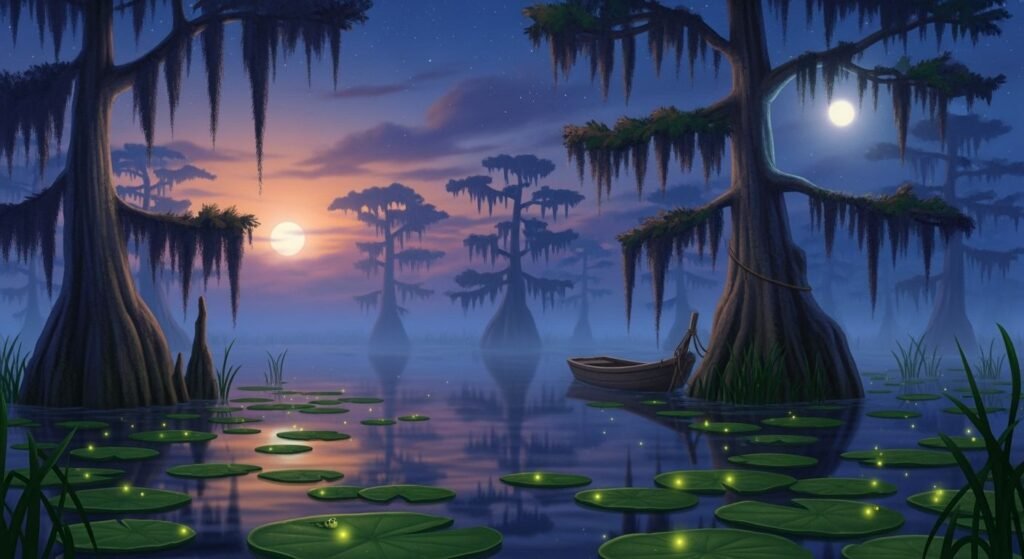 Princess and the frog background image 2