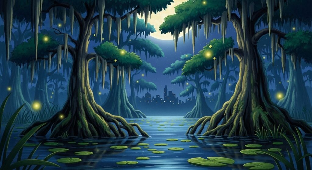 Princess and the frog background image 4
