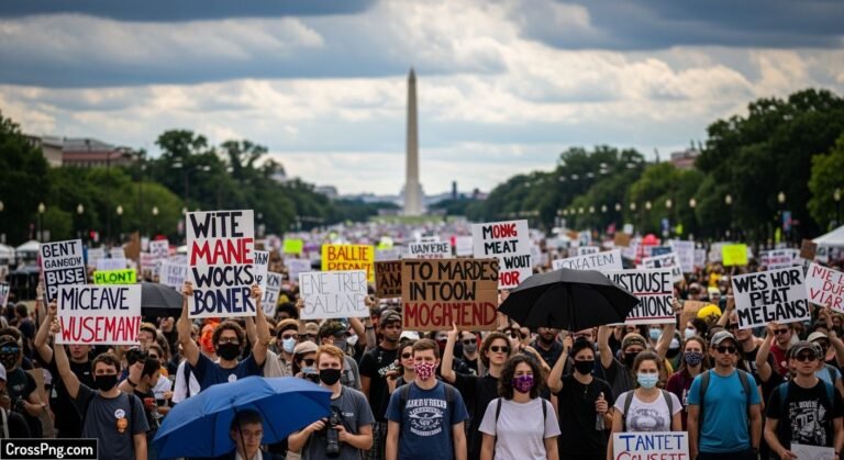 Protest background image