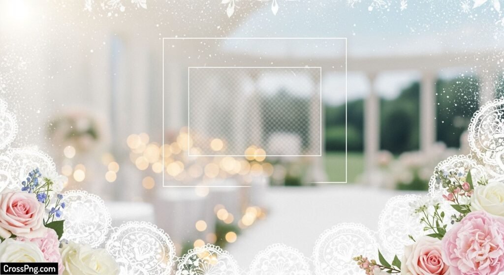 Psd wedding background hd image