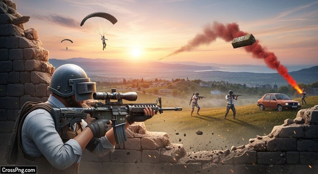Pubg thumbnail background image