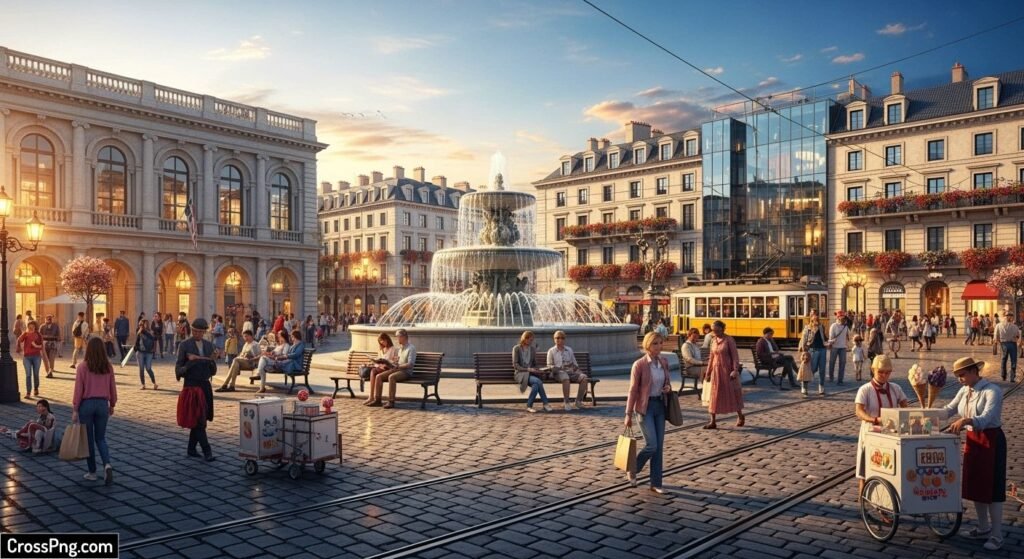 Public background image
