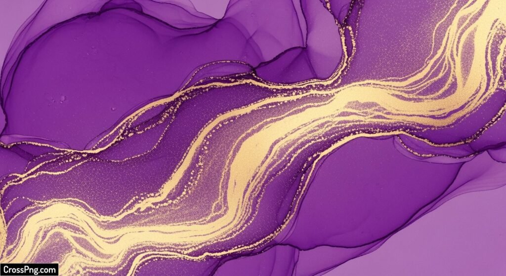 Purple and gold background image 2