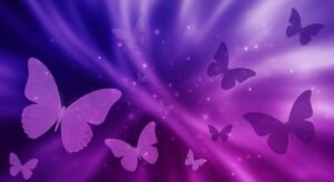 Purple butterfly background image 2